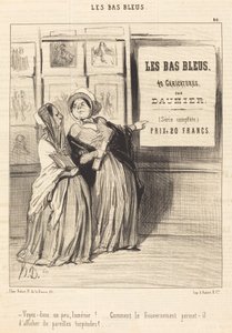 Tag et kig, Ismenie!... af Honoré Daumier