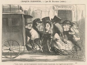 Lad os se... ikke så ivrig... af Honoré Daumier
