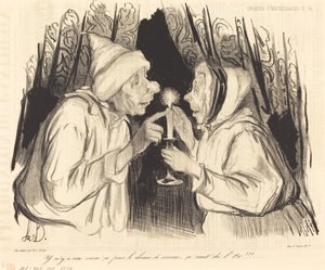 Der er ikke noget lignende mod forkølelse... af Honoré Daumier
