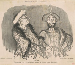 Zaire af Honoré Daumier