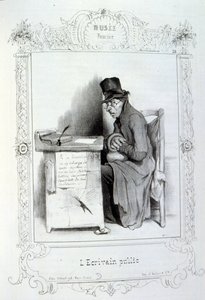 illustrationer om ideer og legender Philipon under titlen Les Cent og Robert Macaire af Honoré Daumier
