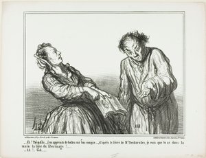 "- Ah, Théophile, hvor læser jeg dog skrækkelige ting om dig. Ifølge Desbarolles