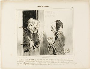 "- Min Gud! Madame Bombec, hvad er der sket med dig - Tal ikke om det, min kære, det er forfærdeligt. Verden går fra slemt til værre, jeg ville hellere være pedel i den botaniske have! Du ved, ham Bézuchet fra femte sal, ham der altid insisterer på at