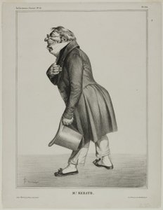 Auguste-Hilarion, greve af Kératry af Honoré Victorin Daumier