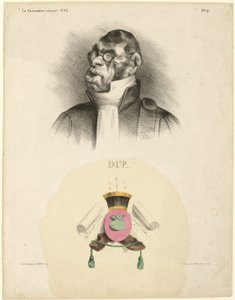DUP..., plade 171 fra Cartooning Celebrities af Honoré Victorin Daumier