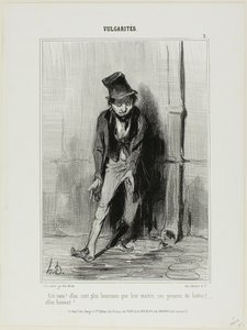 "For pokker da!  af Honoré Victorin Daumier