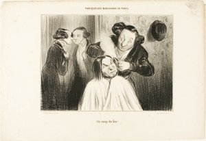 "Fire!", plade 35 fra Types Parisiens af Honoré Victorin Daumier