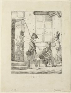 "Jeg bevogter rådhuset" af Honoré Victorin Daumier