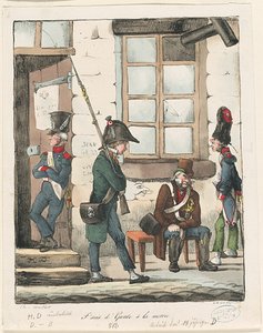 "Jeg bevogter rådhuset" af Honoré Victorin Daumier