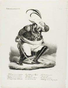 Malbroug går i krig... af Honoré Victorin Daumier