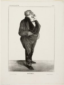 Mr. Étien...., plade 283 fra Tegneserieberømtheder af Honoré Victorin Daumier