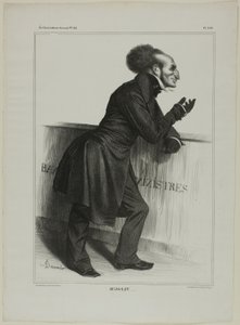 Mr. Joliv...., plade 346 fra Berømtheder i tegneserier af Honoré Victorin Daumier