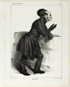 Mr. Joliv...., plade 346 fra Berømtheder i tegneserier af Honoré Victorin Daumier