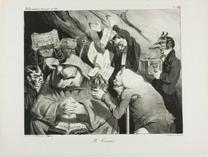 Fristelse, plade 453 af Honoré Victorin Daumier