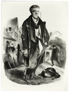 Den berusede af Honoré Victorin Daumier