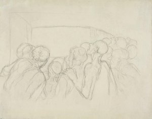 Tilskuerne af Honoré Victorin Daumier