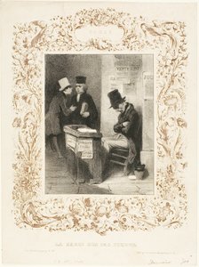 Ventesalen af Honoré Victorin Daumier