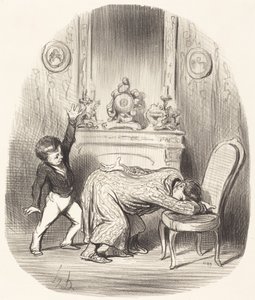 I lighed med Henrik 4. af Honoré Daumier