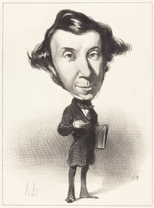 Alex. Ch. Henri de Tocqueville af Honoré Daumier