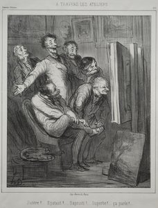 Gennem Studierne af Honoré Daumier