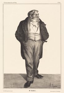 Baillot af Honoré Daumier