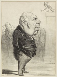 „Berryer“ af Honoré Daumier