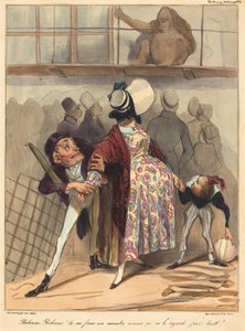 Bobonne... se ikke så meget på ham! af Honoré Daumier