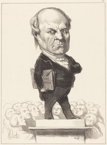 C.H. Odilon Barrot af Honoré Daumier