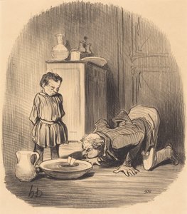 Hvordan man giver... smag for sejlads af Honoré Daumier
