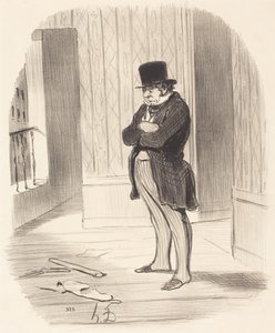 Flyttet!... af Honoré Daumier
