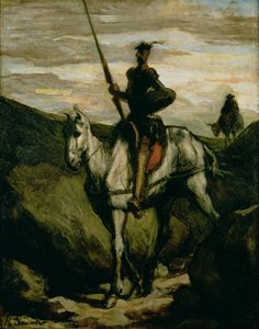 Don Quixote af Honoré Daumier