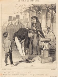 Nå!... Nå!... men det siges jo, at... af Honoré Daumier
