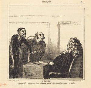 I Irland af Honoré Daumier