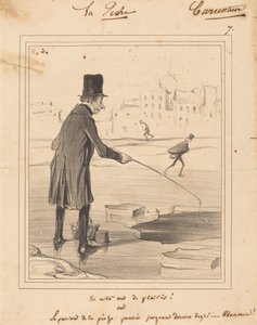 Se, der er en, der morer sig! af Honoré Daumier