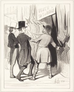 Indtast mine herrer... her er nogle storslåede... af Honoré Daumier