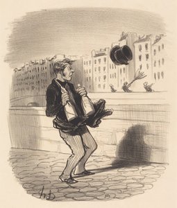 Kom dog ind, hr.... gør Dem endelig hjemme... af Honoré Daumier