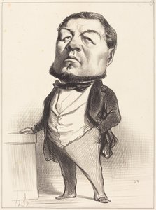 F.J. Ducoux af Honoré Daumier