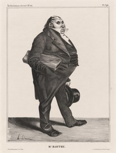 Félix Barthe af Honoré Daumier