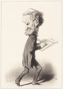 J. Antoine Taschereau af Honoré Daumier