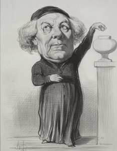 Jean-Jacques Fayet, biskop af Orleans af Honoré Daumier