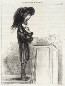 Jules Favre af Honoré Daumier