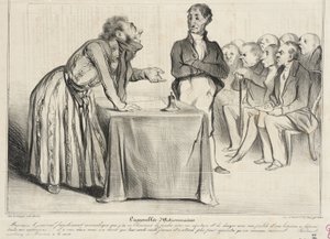 Aktionærernes generalforsamling af Honoré Daumier