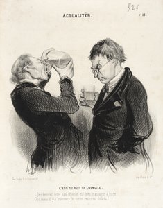 Vandet fra Grenelle-brønden af Honoré Daumier