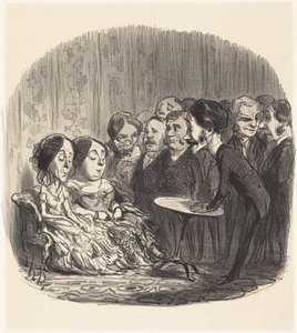 Poltergeisten af Honoré Daumier