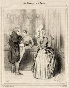Hatten, man tager med hjem fra Paris af Honoré Daumier