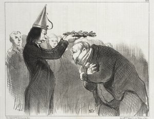 Den næste prisuddeling på Académie Française af Honoré Daumier