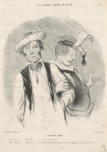 Fed tirsdag af Honoré Daumier