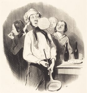 Pandekagerne af Honoré Daumier