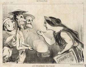 De politiske snyltere af Honoré Daumier