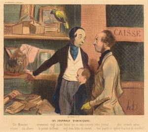Velvillige Tidsskrifter af Honoré Daumier